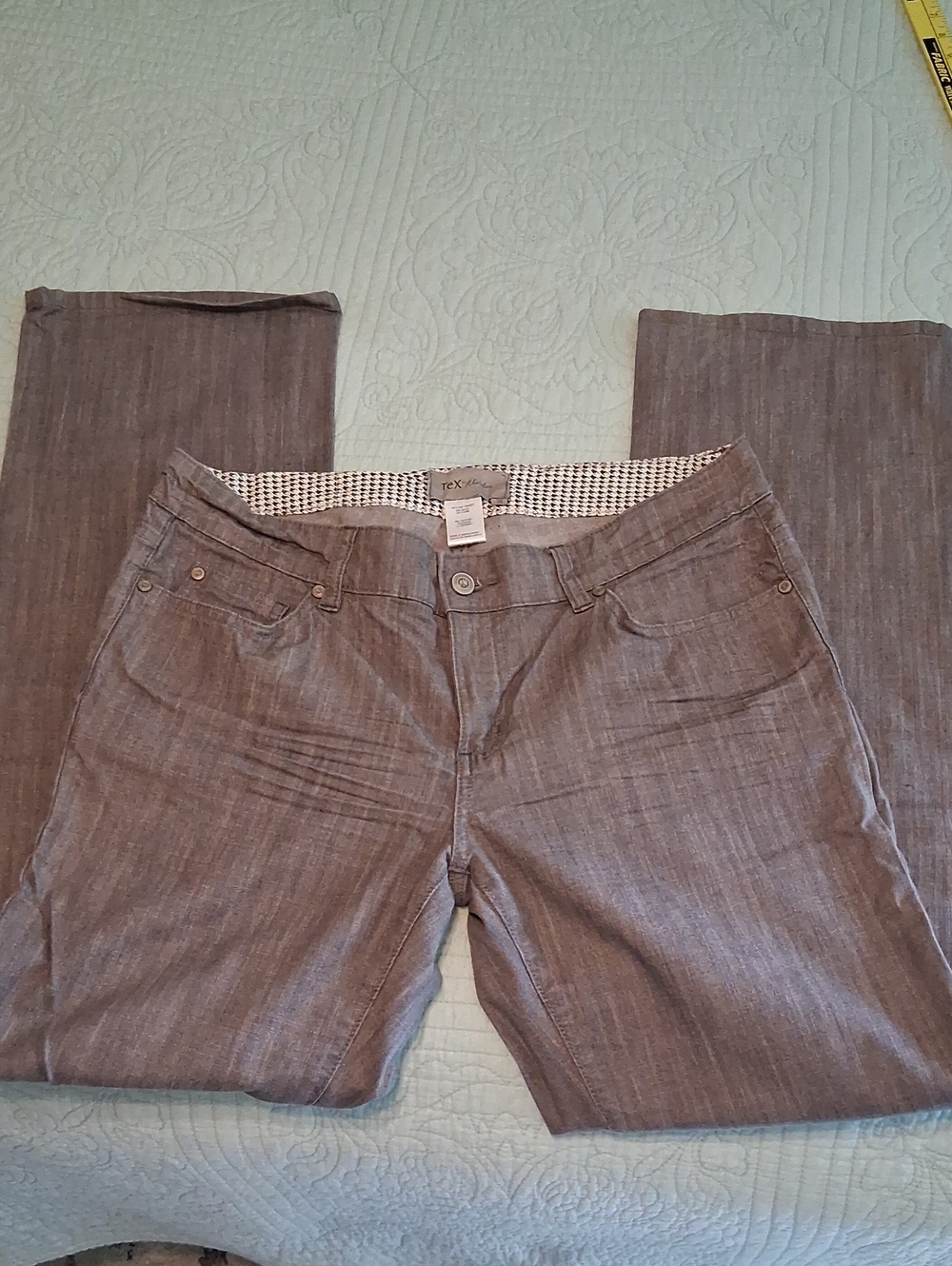 BCBGMaxAzria Taupe Color Straight Leg Pants, GUC